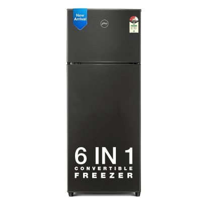 Godrej 244 L 3 Star Convertible Freezer 6-In-1, 30 Days Farm Freshness, Frost Free Inverter Double Door Refrigerator(2023 Model, RF EON 265C RCIF FS S