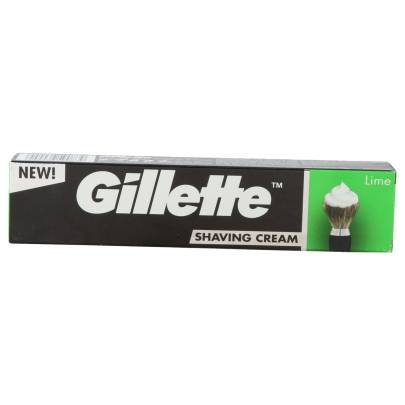 GILLETTE LIME SHAVING CREAM 70G