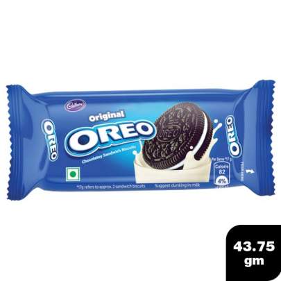 CADBURRY  ORIGINAL OREO BISCUITS 43.75GM 