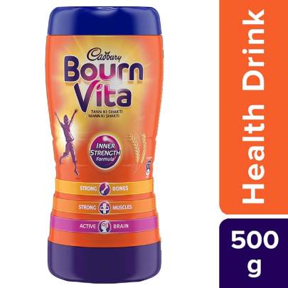 CADBURY BOURN VITA  CHOCOLATE  NUTRITION DRINK,  500GM 