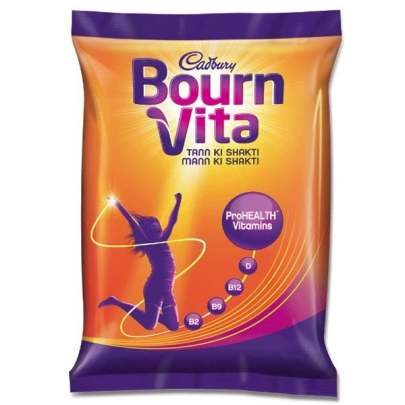 CADBURY BOURN VITA  CHOCOLATE  NUTRITION DRINK,  75GM POUCH 