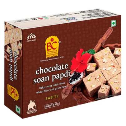 B.C CHOCOLATE SOAN PAPDI 200GM 