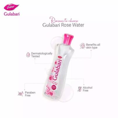 DABUR GULABARI PREMIUM ROSE WATER  59ML