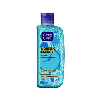 CLEAN & CLEAR MORNING ENERGY AQUA SPLASH FACE WASH 100ML