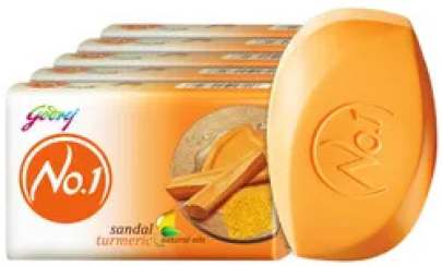 Godrej no .1 sandal turmeric soap 125gm 