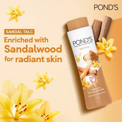 ponds sandal talcum powder  115g