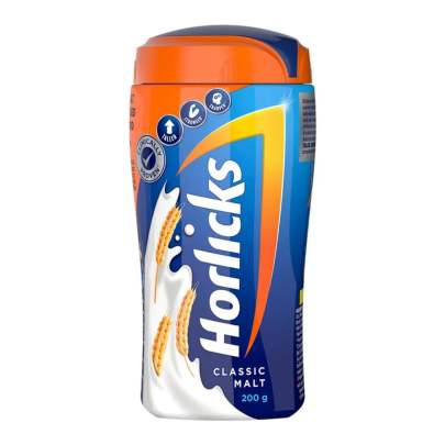 HORLICKS CLASSIC MALT 200GM 