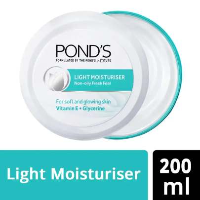 PONDS LIGHT MOISTURISER NON OILY FRESH FEEL 200ML 