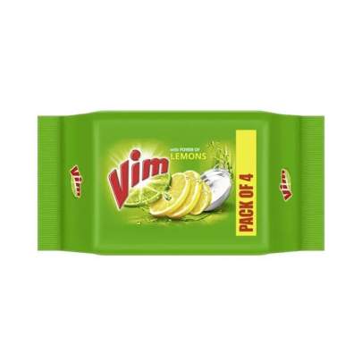 VIM WITH POWER OF LEMONS 4 UNITS *90GM 