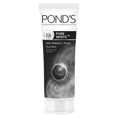 ponds pure detox pollution clear  charcoal facewash 100gm 