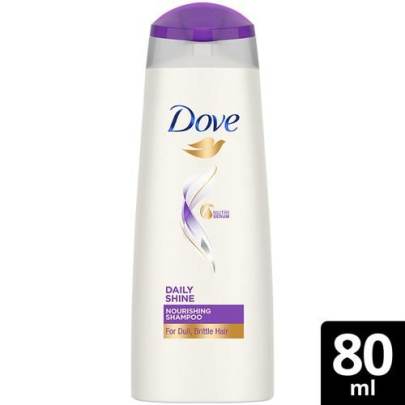 DOVE DAILY SHINE NOURISHING SHAMPOO 80ML