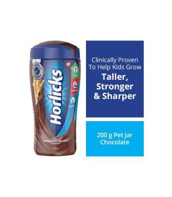 HORLICKS HEALTH &   NUTRITION  DRINK  -- CHOCOLATE FLAVOUR 200GM 
