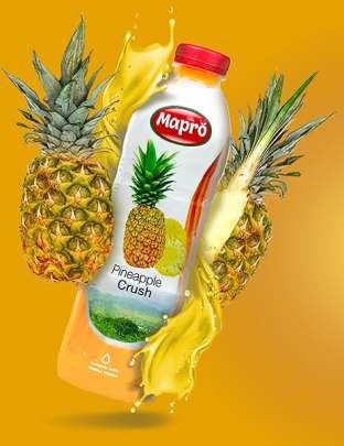 MAPRO PINEAPPLE FRUIT CRUSH 750ML 