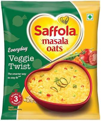SAFFOLA MASALA OATS VEGGIE TWIST 38GM 
