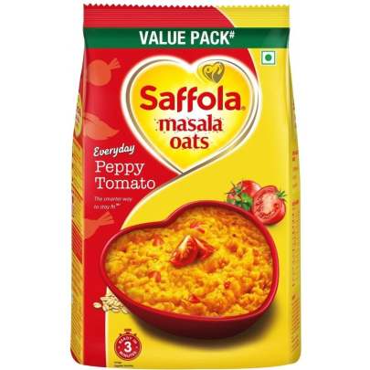 SAFFOLA MASALA OATS PEPPY TOMATO 500GM 