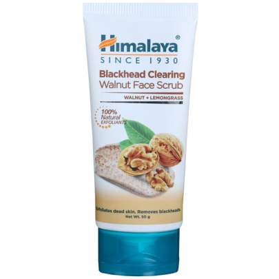 HIMALAYA BLACKHEAD CLEARING WALNUT FACE SCRUB 50G