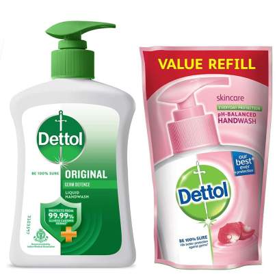 DETTOL ORIGINAL GERM DEFENCE LIQUID HAND WASH 200ML  