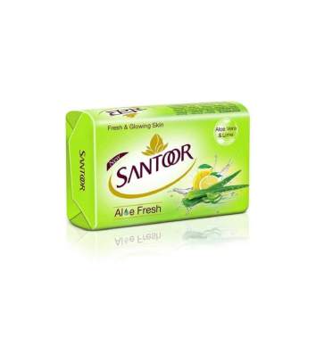 SANTOOR FRESH SKIN LIME & ALOE VERA 4 X 44GM