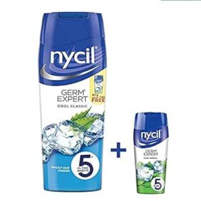 NYCIL GERM EXPERT COOL CLASSIC PRICKLY HEAT POWDER  200G