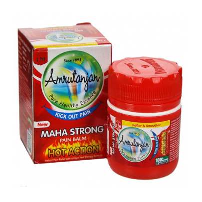 AMRUTANJAN MAHA STRONG PAIN BALM 8ML