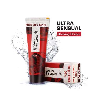 WILD STONE ULTRA SENSUAL SHAVING CREAM 78GM