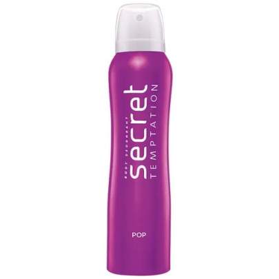 BODY DEODORANT SECRET TEMPTATION POP PERFUME 150ML 