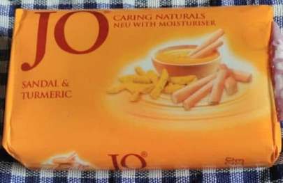 JO CARING NATURALS NEU WITH GLYCERINE SANDAL & TURMERIC  ( 4 * 125GM ) 