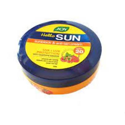 JOY HELLO SUN SUNBLOCK AND ANTI TAN CREAM 50ML
