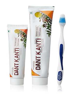 PATANJALI DANT    KANTI NATURAL TOOTHPASTE 200GM + 100GM 