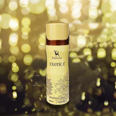 RAMSONS EXOTICA GOLD DEODORANT SPRAY 200ML 