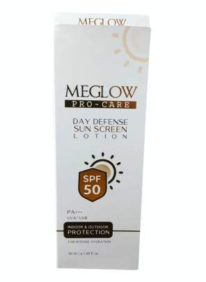 MEGLOW PRO CARE DAY DEFENSE SEN SCREEN LOTION 50ML