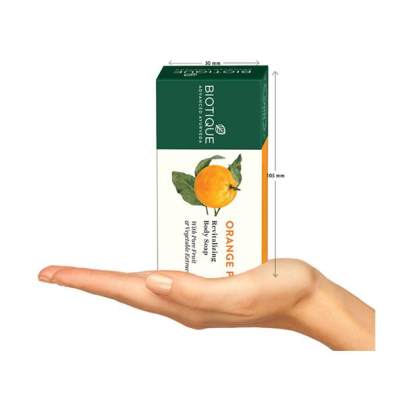BIOTIQUE ADVANCED AYURVEDA ORANGE PEEL BATHING BAR 150G
