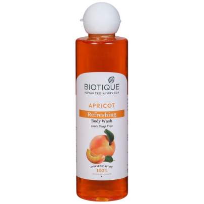BIOTIQUE ADVANCED AYURVEDA APRICOT REFRESHING BODY WASH 200ML