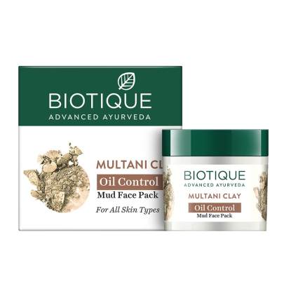 BIOTIQUE ADVANCED AYURVEDA MULTANI CLAY ANTI AGEING MUD FACE PACK 75G