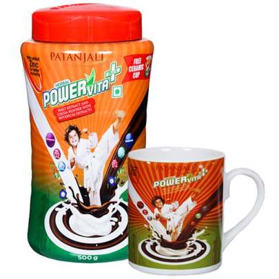 PATANJALI HERBAL POWER VITA 500GM  + FREE CERAMIC CUP 