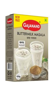 Gajanand buttermilk masala 100gm 