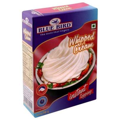 Blue bird whipped topping 50gm 