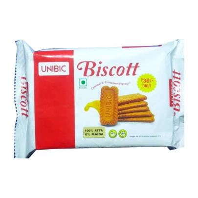 UNIBIC BISCOTT CARAMEL & CINNAMON FLAVOUR 120GM 
