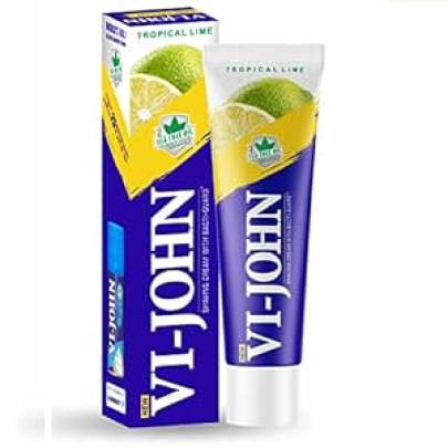 VI-JOHN SHAVING CREAM WITH BACTI -GUARD 30GM