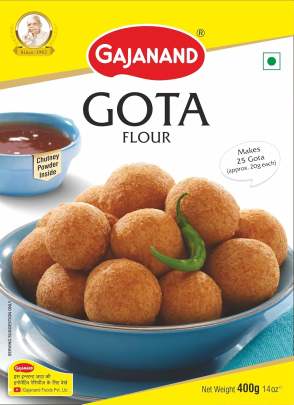 GAJANAND GOTA INSTANT MIX 400GM 