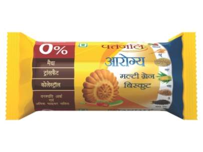 PATANJALI AAROGYA MULTI GRAIN BISCUITS 75GM 