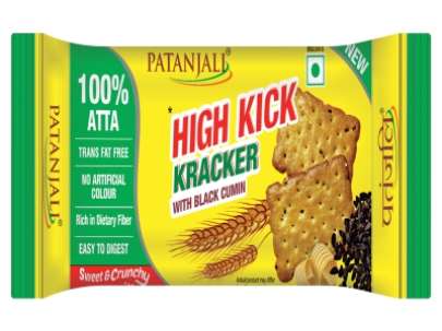 PATANJALI HIGH KICK KRACKER WITH BLACK CUMIN 200GM 