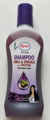 AYUR SHAMPOO AMLA AND SHIKAJAI WITH REETHA 100ML