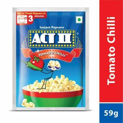 ACT II IPC TOMATO CHILLI POPCORN 59G