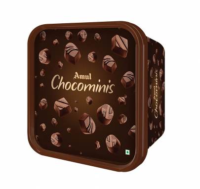 AMUL CHOCOMINI 12X250 G TUB