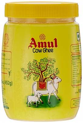 AMUL GHEE PET JAR 24X500 ML