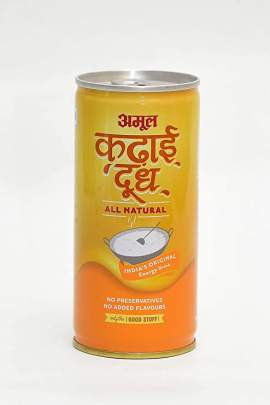 AMUL KADHAI DOODH 30X200 ML CAN
