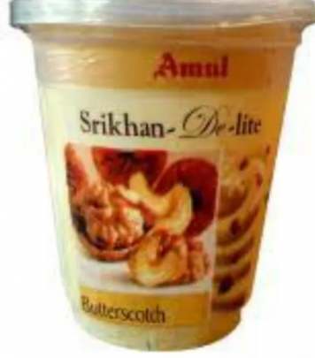 AMUL SHRIKHAND DE-LITE BUTTERSCOTCH 12X500GM