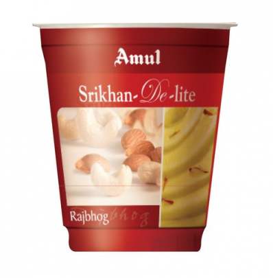 AMUL SHRIKHAND DE-LITE RAJBHOG 12X500GM