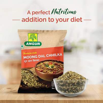 ANGUR MOONG SPLIT DAL 500 GM (Chhilka)